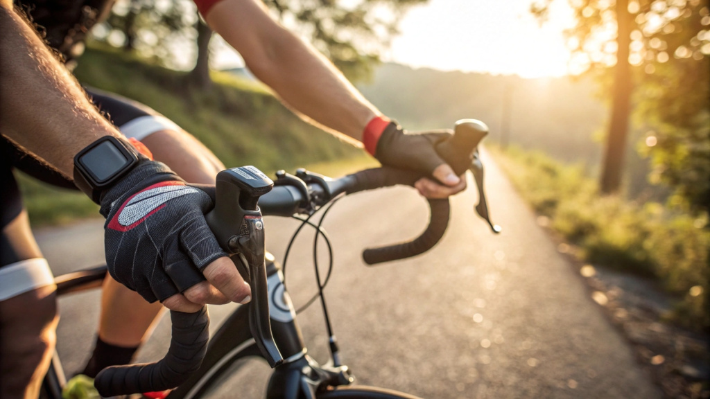 правильная посадка на велосипеде