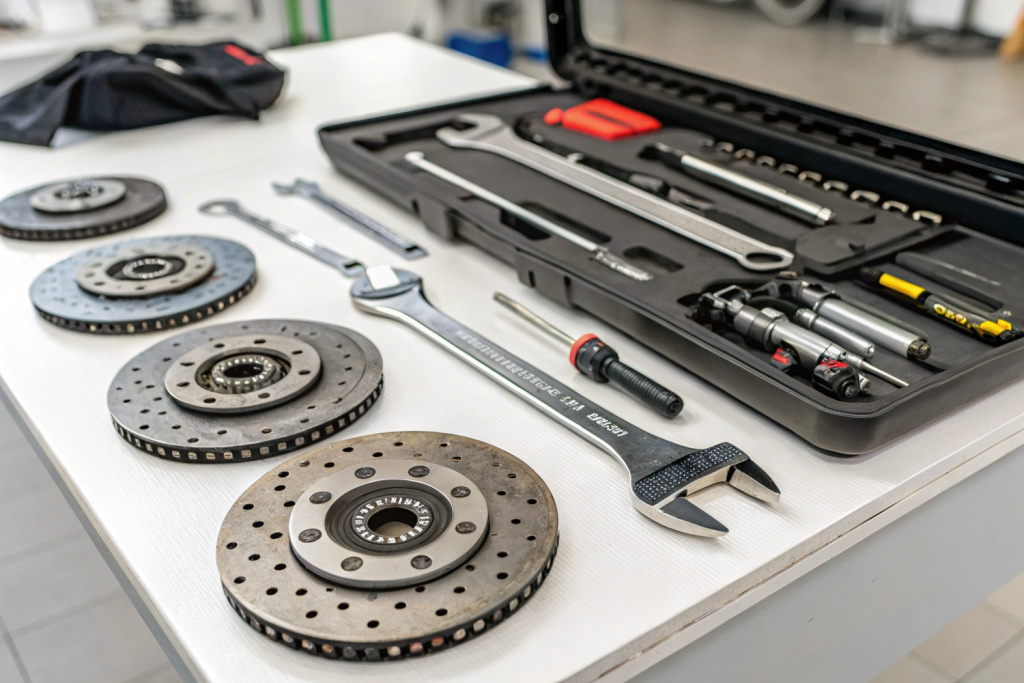 Набор инструментов для настройки тормозов