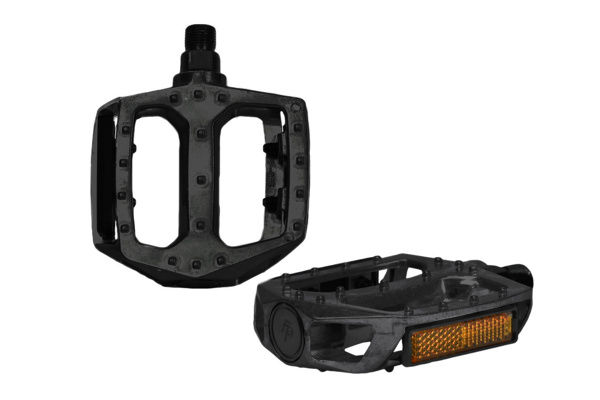 Педали цельноалюм.FP-965/JK3566,117*100мм, черные